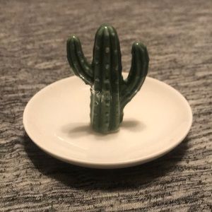 Cactus Ring Holder/ Trinket Dish